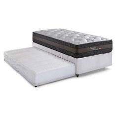 Imagem de Bicama Solteiro com Cama Auxiliar Herval Palermo, Molas Ensacadas, 60x