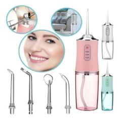 Imagem de Irrigador Dental Portatil Jato De Água Limpador Oral Aparelho Para Hig