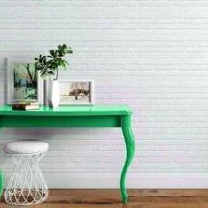 Imagem de Papel De Parede Autocolante Adesivo Tijolo  3d 6m