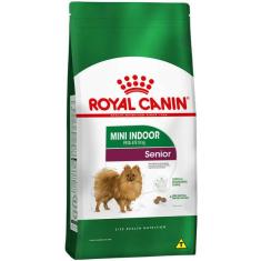 Imagem de Ração Seca Royal Canin Mini Indoor Senior Para Cães De Raças Pequenas Com 8 Anos Ou Mais - 1 Kg