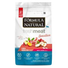 Imagem de Ração Seca Fórmula Natural Fresh Meat Sensitive Cães Adultos Portes Médio E Grande - 12 Kg