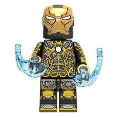 Imagem de Boneco Blocos De Montar Homem De Ferro Armadura Mark Mk41 - Mega Block