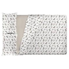 Imagem de Jogo De Cama Queen Size 180 Fios Fiori - Borboleta (7380)