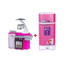 Imagem de Kit Cozinha Classic + Geladeira Super Magic Toys