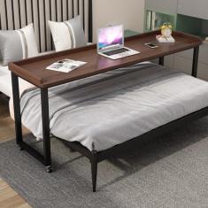 Imagem de SilteD Mesa de cabeceira sobre a cama com rodas Mesa de cabeceira sobre a cama Mesa de cabeceira sobre a cama Mesa móvel Mesa de cabeceira com rodas Mesa de computador para cama Mesa de cabeceira com