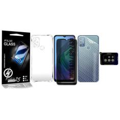 Imagem de Capa Transparente + Película Privacidade + Traseira + Camera P/ Moto G