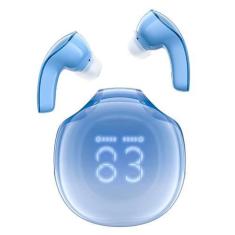 Imagem de Fone Ear Acefast T9 Wileress BT LED Crystal Blue