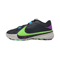 Imagem de Nike Sapatos de Basquete Zoom Freak 5 para Homem, Preto/Fantasma-Fúcsia Dream, 42