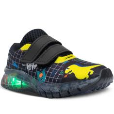 Imagem de Tênis Infantil Calce Fácil Nº20ao27 Estampado Luz Led 11.94i-Masculino