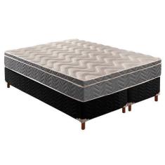 Imagem de Cama Box Queen: Colchão Anatômico Paropas D45/Ep Confort Mega Firme +