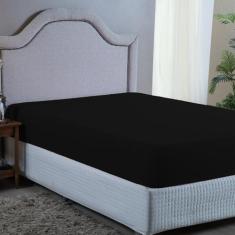 Imagem de Lençol Queen 400 Fios Algodão Ultra Macio Com Elástico Avulso - Donna