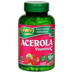 Imagem de Acerola Vitamina C 120 Cápsulas - Unilife