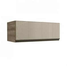 Imagem de Armário de Cozinha Aéreo 1 Porta Basculante 80cm Maxxi Kappesberg Nogal