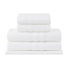 Imagem de Jogo Toalhas Banho Buddemeyer 5p Vanilla Branco 1011