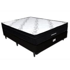 Imagem de Conjunto Cama Box de Casal Molas Ortobom Dream Soft 138x188