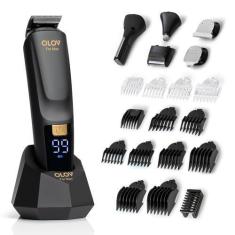 Imagem de Kit De Higiene 21 Em 1 Para Aparador De Barba Olov For Man Com Dock Us