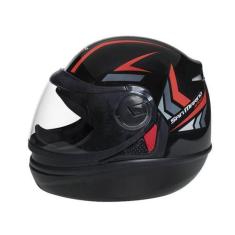 Imagem de Capacete Moto San Marino Speed One Fechado Integral Taurus, Preto e Ve