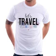 Imagem de Camiseta Let's Travel - Foca Na Moda