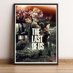 Quadro decorativo The Last Of Us capa do Jogo