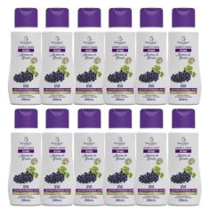 Imagem de Kit 12 Sabonete Líquido Íntimo Uva 200Ml - Bio Instinto