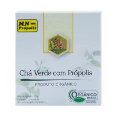 Imagem de Kit 6X: Chá Verde com Própolis Orgânico 10 Sachês MN Food