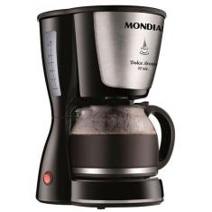 Imagem de Cafeteira Elétrica Mondial C 32 Dolce Arome Inox 800W Ate Xicaras 110V Preto