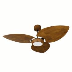 Imagem de Ventilador De Teto Natuvent Dahlia Led 3 P s Madeira Imbuia 4