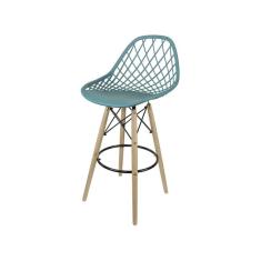 Imagem de Banqueta Kaila - Azul Petróleo