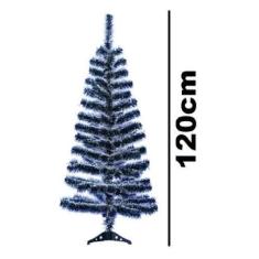 Imagem de Arvore De Natal Nevada Pinheiro Com 120 Galhos E Base 120cm - rio mast