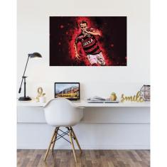 Imagem de Adesivo Parede Éverton Ribeiro Fla tam 65cm x 45cm