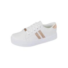Imagem de Tênis Feminino Casual Brilho - Bellinda Shoes