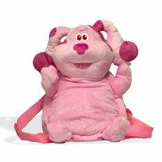 Imagem de Mochila de Pelúcia Infantil Blues Clues Rosa - BR1695 - Multikids