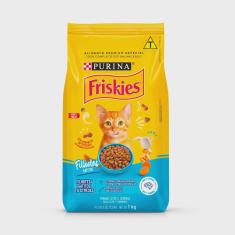 Imagem de Ração Friskies Para Gatos Filhotes Sabor Frango, Cenoura e Leite 1kg