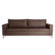 Imagem de Sofá 2 Lugares Adrian Veludo Marrom 190 cm