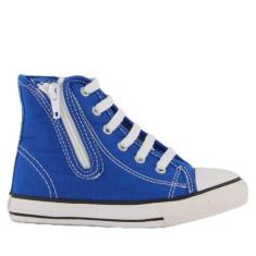 Imagem de Tênis Diversão Canvas Hi Color Cano Médio Infantil Azul