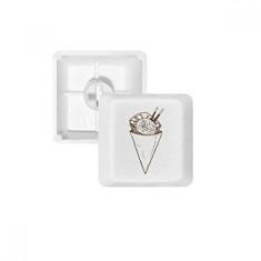 Imagem de Chopsticks Cone de gergelim teclado mecânico PBT kit de atualização para jogos