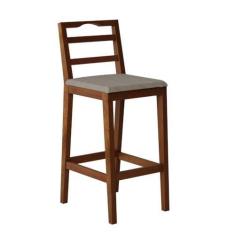 Imagem de Banqueta para Cozinha Madeira Maciça Denver Pinhão