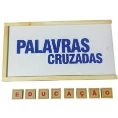 Imagem de Brinquedos Educativos Jogo Palavras Cruzadas 50 Peças