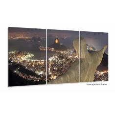 Imagem de Quadro Decorativo - Cristo Redentor -Tela em Tecido 120x60 3