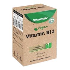 Imagem de Vegan Vitamin B12 (+ Spirulina) C/60 Cápsulas - Vitaminlife