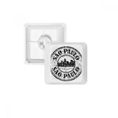 Imagem de Kit de atualização de teclado mecânico PBT para teclado mecânico com elemento cultural, Slogan Brazil