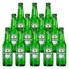 Imagem de Cerveja Heineken Long Neck 330ml 12 Unidades