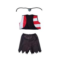 Imagem de Fantasia de Piratinha Infantil de Carnaval Com Tapa Olho