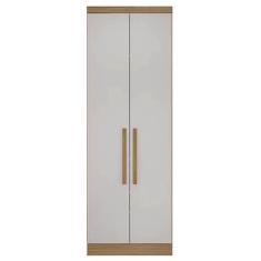 Imagem de Guarda Roupa Rizon Módulo 2 Portas 3 Gavetas Novo Horizonte Cor Cumaru Fendy
