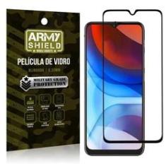 Imagem de Película de Vidro Moto E7 Power Blindada para tela 6,5" Full Cover - Armyshield