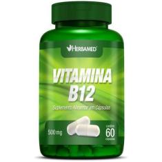 Imagem de Vitamina B12 - 60 Cápsulas - Herbamed