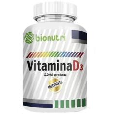 Imagem de Vitamina D3 10.000 Ui - (60 Capsulas) - Bionutri
