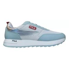 Imagem de Tênis Fila Retro Flag Feminino - Branco e Verde Claro
