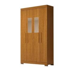 Imagem de Guarda Roupa Solteiro 4 Portas 100% Mdf Com Espelho Lana Acp Móveis Ci