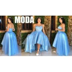 Vestido Mullet Moda Mulher Super Elegante E Fashion - R.B